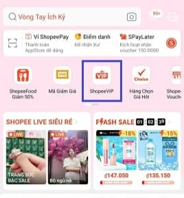 bước 1 hủy shopeevip